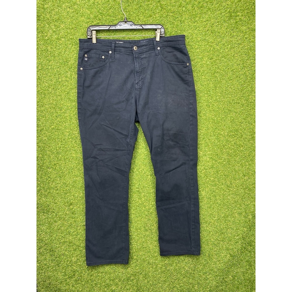 Adriano Goldschmied Pants Mens 36x32 The Everett Slim Straight Blue Casual Y2K